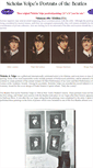 Mobile Screenshot of beatlesportraits.com
